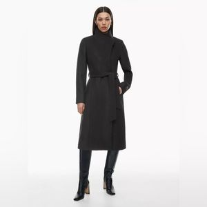 Aritzia Babaton Connor Long Wool Coat